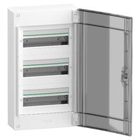 Cofret modular PrismaSet XS, aparent, 3x13 module, usa translucida fumurie, LVSXM313 Schneider Electric
