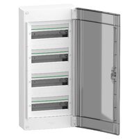 Cofret modular PrismaSet XS, aparent, 4x13 module, usa translucida fumurie, LVSXM413 Schneider Electric