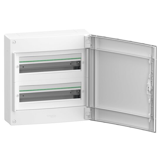 Cofret modular PrismaSet XS, aparent, 2x18 module, usa opaca alba, LVSXL218 Schneider Electric