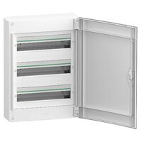 Cofret modular PrismaSet XS, aparent, 3x18 module, usa opaca alba, LVSXL318 Schneider Electric