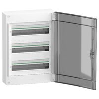 Cofret modular PrismaSet XS, aparent, 3x18 module, usa translucida fumurie, LVSXM318 Schneider Electric