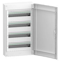 Cofret modular PrismaSet XS, aparent, 4x18 module, usa opaca alba, LVSXL418 Schneider Electric