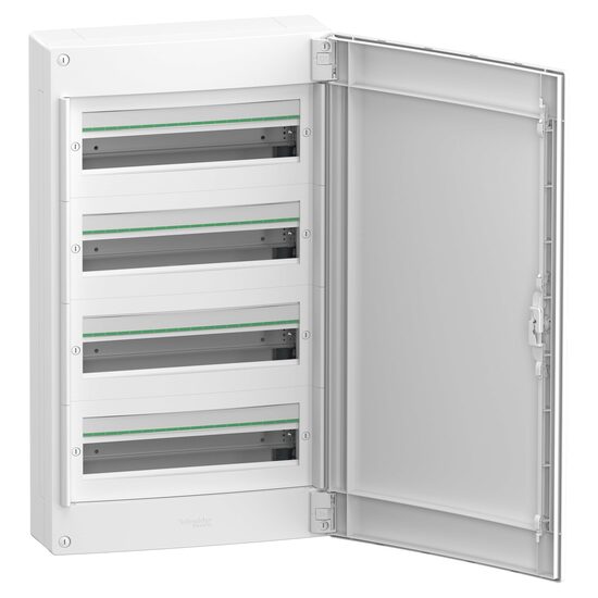 Cofret modular PrismaSet XS, aparent, 4x18 module, usa opaca alba, LVSXL418 Schneider Electric