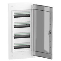 Cofret modular PrismaSet XS, incastrat, 4x13 module, usa translucida fumurie, LVSXF413 Schneider Electric