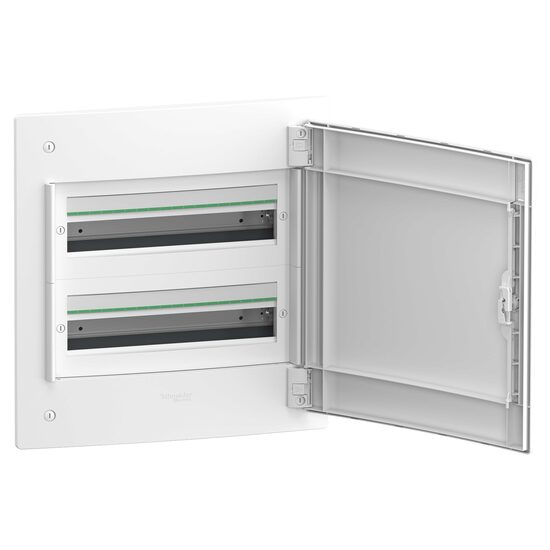 Cofret modular PrismaSet XS, incastrat, 2x18 module, usa opaca alba, LVSXE213 Schneider Electric