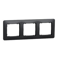 Rama tripla antracit Sedna Design, SDD314803 Schneider Electric