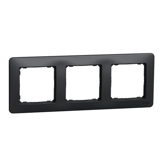 Rama tripla antracit Sedna Design, SDD314803 Schneider Electric