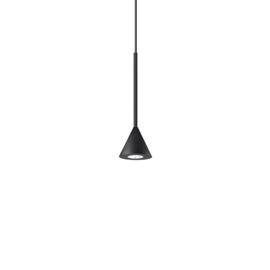 Lustra moderna neagra LED 4W/250lm/3000K, Archimede SP1 328348 Ideal Lux