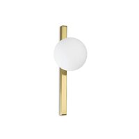 Aplica moderna alama abajur sticla mata 1xG9/4W, Binomio AP1 311319 Ideal Lux