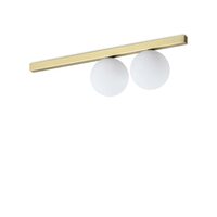 Plafoniera moderna alama abajururi sticla mata 2xG9/4W, Binomio PL2 328447 Ideal Lux