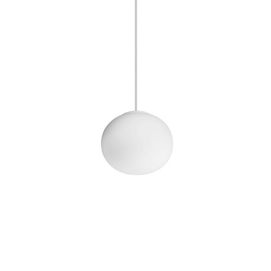 Lustra moderna alba abajur sticla gravata G9/4W, D13, Cotton SP1 297781 Ideal Lux