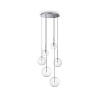 Candelabru modern cromat 6xG4/2W, Equinoxe SP6 317250 Ideal Lux