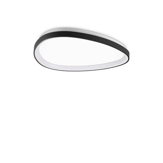 Plafoniera moderna neagra DALI LED 30W/3600lm/3000K, Gemini PL 328058 Ideal Lux