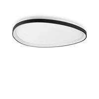 Plafoniera moderna neagra DALI, LED 42W/4450lm/3000K, Gemini PL 328089 Ideal Lux