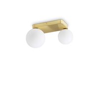 Plafoniera moderna aurie abajururi sticla 2xG9/4W, Penta PL2 314815 Ideal Lux