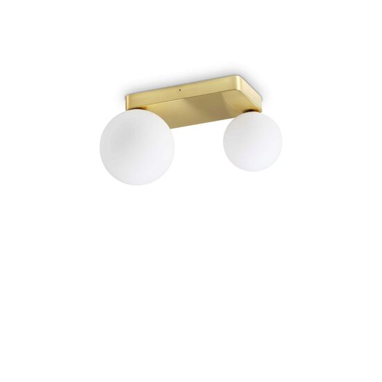 Plafoniera moderna aurie abajururi sticla 2xG9/4W, Penta PL2 314815 Ideal Lux