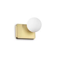 Aplica moderna aurie abajur sticla 1xG9/4W, Penta AP1 314334 Ideal Lux