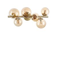 Plafoniera moderna alama abajururi sticla 6xG9/15W, Perlage PL6 327822 Ideal Lux