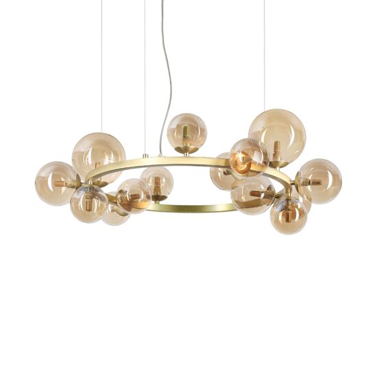 Candelabru alama abajururi sticla 14xG9/15W, Perlage SP14 322797 Ideal Lux