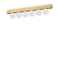 Plafoniera moderna alama LED 18W/1350lm/3000K, Ping Pong PL6 328263 Ideal Lux