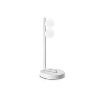 Veioza moderna alba LED 6W/450lm/3000K, Ping Pong TL2 328294 Ideal Lux