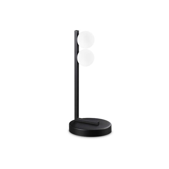 Veioza moderna neagra LED 6W/450lm/3000K, Ping Pong TL2 313320 Ideal Lux