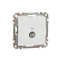 Priza TV intermediara 7dB alba Sedna Design, Schneider Electric SDD111474
