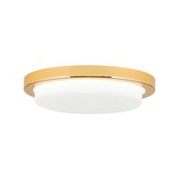 Plafoniera Lerox moderna LED 21W/1300lm/3000K, DL 7-668/20 GOLD/opal-matt Orion