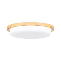 Plafoniera Lerox moderna LED 29W/2100lm/3000K DL 7-669/30 GOLD/opal-matt Orion