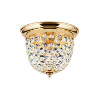 Plafoniera cristal clasica aurie Plafond E27/40W, DLU 1840/26 GOLD Orion