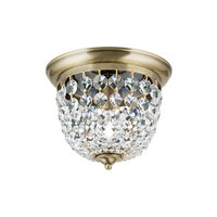 Plafoniera cristal clasica alama patinata Plafond E27/40W, DLU 1840/26 PATINA Orion