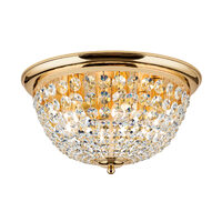 Plafoniera cristal clasica aurie Plafondl 6xE27/40W, DLU 1840/47 GOLD Orion