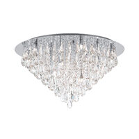 Plafoniera cristal moderna Celeste 20xG9/40W, DLU 2516/75 CHROM Orion
