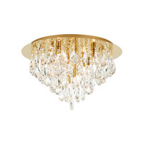 Plafoniera cristal moderna Celeste 6xG9/40W, DLU 2516/45 GOLD Orion