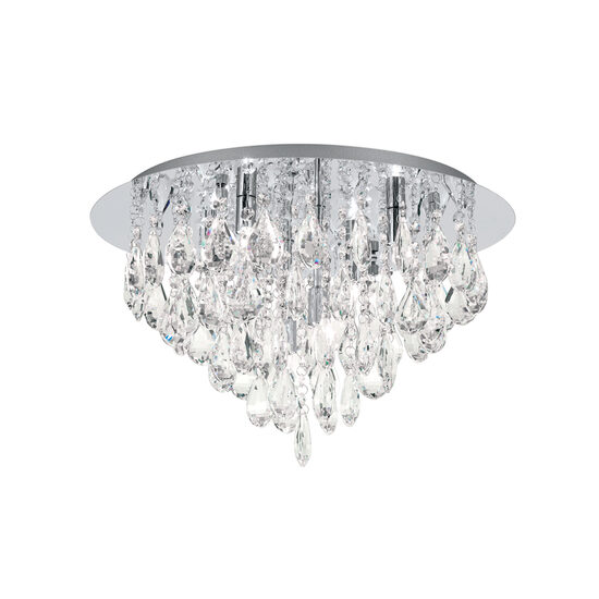 Plafoniera cristal moderna Celeste 6xG9/40W, DLU 2516/45 CHROM Orion