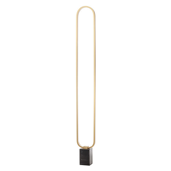 Lampadar LED modern auriu baza marmura, LED 24W/950lm/3000K, Ado 01-3062 Smarter