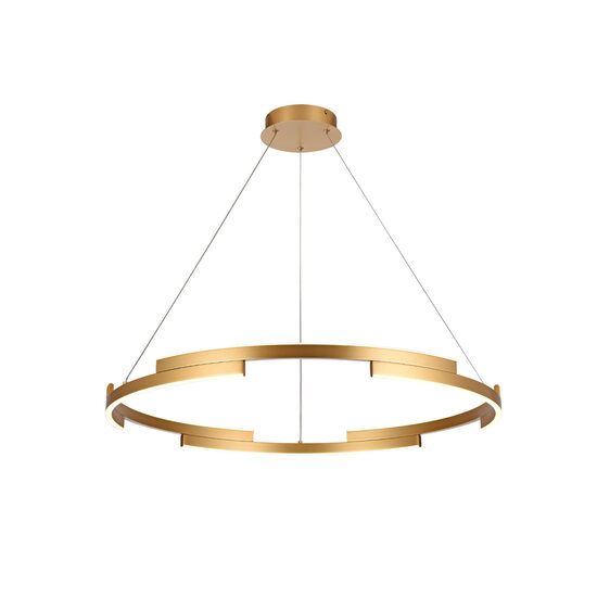 Lustra aurie dimmabila LED 36W/2700lm/3000K Castle 01-3175 Smarter