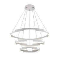 Lustra alba dimmabila LED 36W/4800 lm/3000K Castle 01-3180 Smarter