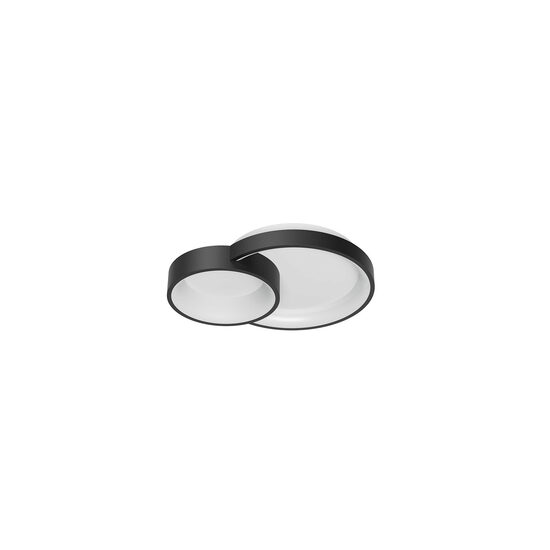 Plafoniera neagra LED 40W/3433lm/3000K/4000K/6000K Combi 01-3369 Smarter