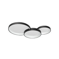 Plafoniera neagra LED 72W/5898lm/3000K/4000K/6000K Combi 01-3375 Smarter