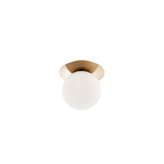 Plafoniera moderna alama abajur sticla opal E14/28W, Haiku 01-3128 Smarter
