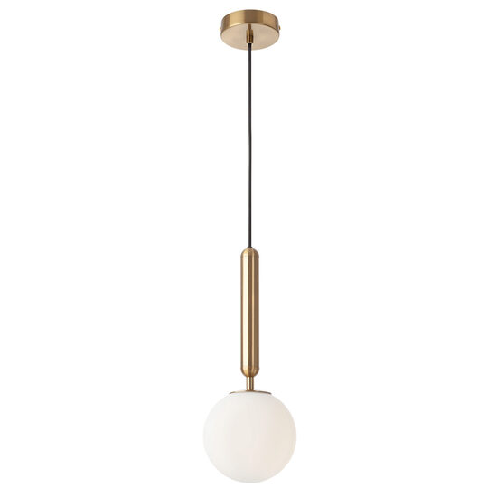 Lustra moderna alama abajur sticla opal E14/28W, Haiku 01-3130 Smarter