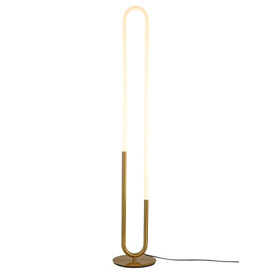 Lampadar LED modern auriu 9W/1420lm/3000K, Latium 01-3187 Smarter