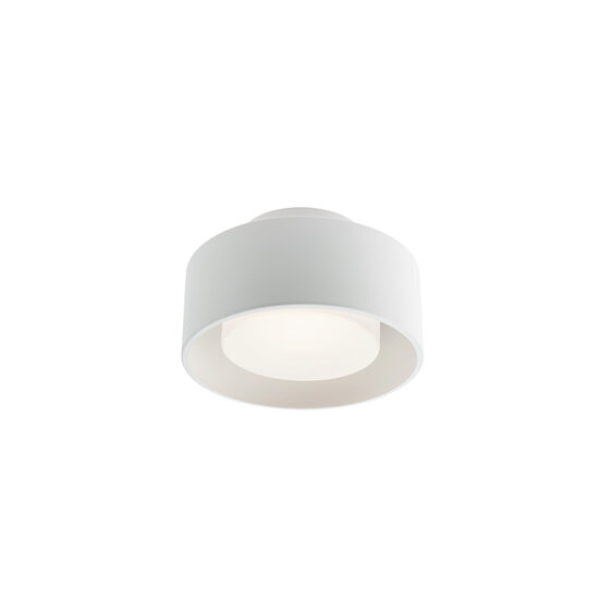 Plafoniera LED moderna alba LED 6W/374lm/3000K, Punckt 01-3096 Smarter