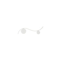 Aplica LED moderna alba 9W/668lm/3000K, Wave 01-3108 Smarter
