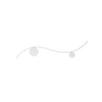 Aplica LED moderna alba 11W/857lm/3000K, Wave 01-3111 Smarter