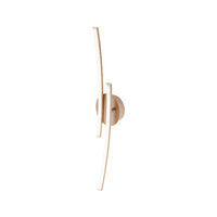 Aplica/Plafoniera LED moderna bronz mat 14W/1031lm/3000K, Yuno 01-2963 Smarter