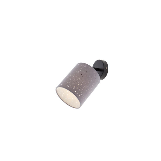 Spot gri abajur tesatura E27/25W Nigra 04-534 Smarter