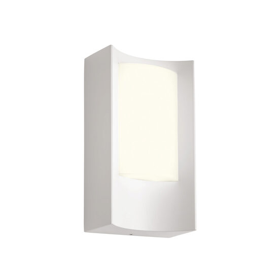 Aplica exterior LED IP44 alb mat 8W/490lm/3000K, Warp 90482 Smarter