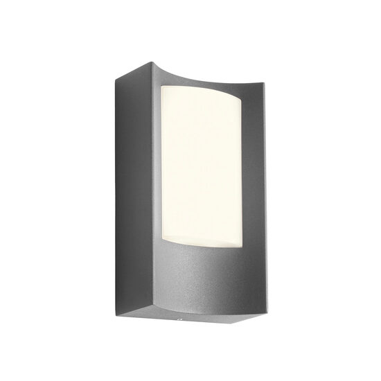 Aplica exterior LED IP44 gri inchis 8W/490lm/3000K, Warp 90483 Smarter